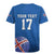 Iceland Basketball Custom Rugby Jersey Blue Style