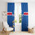 Iceland Basketball Custom Window Curtain Blue Style