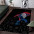 Iceland Viking Culture Area Rug Norse Mythology Raven Tattoo