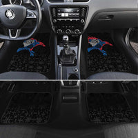 Iceland Viking Culture Car Mats Norse Mythology Raven Tattoo