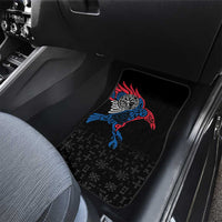 Iceland Viking Culture Car Mats Norse Mythology Raven Tattoo