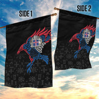 Iceland Viking Culture Garden Flag Norse Mythology Raven Tattoo