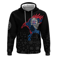 Iceland Viking Culture Hoodie Norse Mythology Raven Tattoo