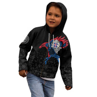 Iceland Viking Culture Kid Hoodie Norse Mythology Raven Tattoo