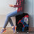 Iceland Viking Culture Luggage Cover Norse Mythology Raven Tattoo