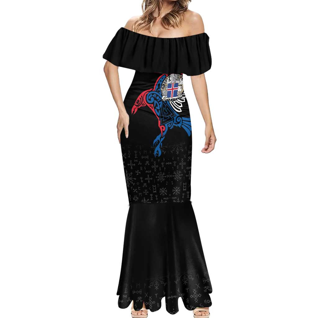 Iceland Viking Culture Mermaid Dress Norse Mythology Raven Tattoo