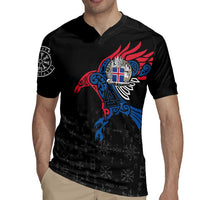 Iceland Viking Culture Rugby Jersey Norse Mythology Raven Tattoo