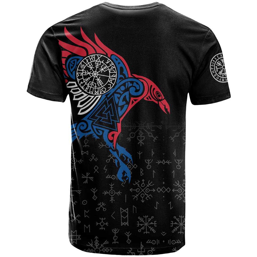 Iceland Viking Culture T Shirt Norse Mythology Raven Tattoo
