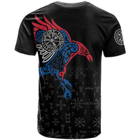 Iceland Viking Culture T Shirt Norse Mythology Raven Tattoo