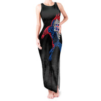 Iceland Viking Culture Tank Maxi Dress Norse Mythology Raven Tattoo