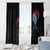 Iceland Viking Culture Window Curtain Norse Mythology Raven Tattoo