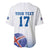 Iceland Basketball Custom Baseball Jersey White Style