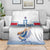 Iceland Basketball Custom Blanket White Style