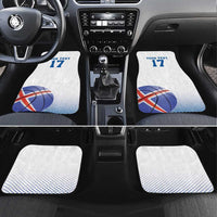 Iceland Basketball Custom Car Mats White Style