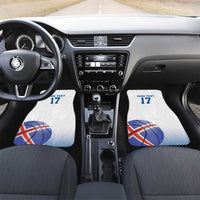 Iceland Basketball Custom Car Mats White Style