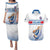 Iceland Basketball Custom Couples Matching Puletasi and Hawaiian Shirt White Style
