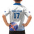Iceland Basketball Custom Family Matching Off The Shoulder Long Sleeve Dress and Hawaiian Shirt White Style