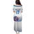 Iceland Basketball Custom Family Matching Puletasi and Hawaiian Shirt White Style
