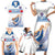 Iceland Basketball Custom Family Matching Short Sleeve Bodycon Dress and Hawaiian Shirt White Style