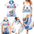 Iceland Basketball Custom Family Matching Summer Maxi Dress and Hawaiian Shirt White Style