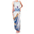 Iceland Basketball Custom Family Matching Tank Maxi Dress and Hawaiian Shirt White Style