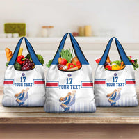 Iceland Basketball Custom Grocery Bag White Style