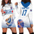 Iceland Basketball Custom Hoodie Dress White Style