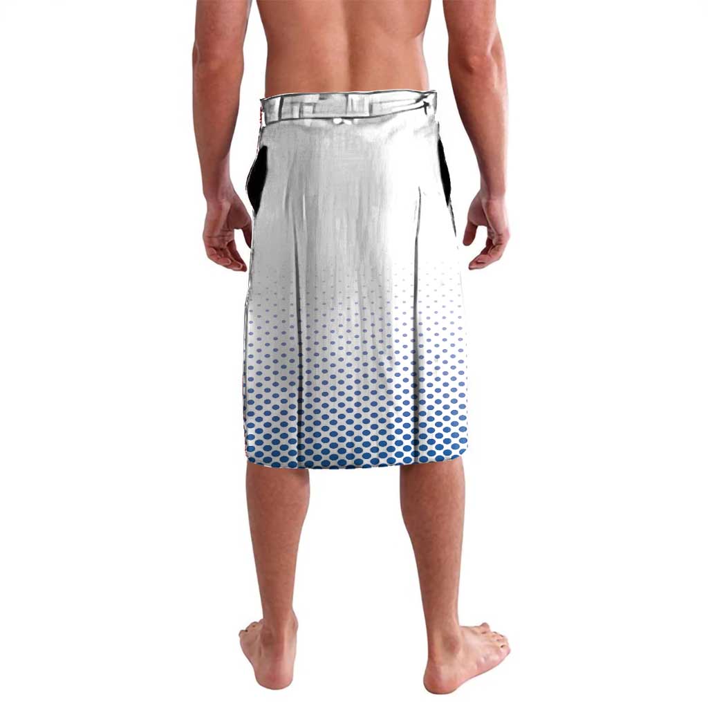 Iceland Basketball Custom Lavalava White Style