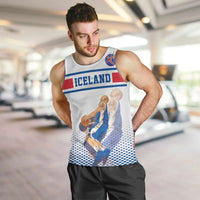 Iceland Basketball Custom Men Tank Top White Style