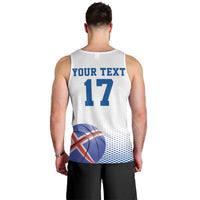 Iceland Basketball Custom Men Tank Top White Style