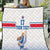 Iceland Basketball Custom Quilt White Style