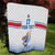 Iceland Basketball Custom Quilt White Style