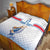 Iceland Basketball Custom Quilt White Style