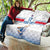 Iceland Basketball Custom Quilt White Style