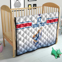 Iceland Basketball Custom Quilt White Style