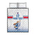 Iceland Basketball Custom Quilt Bed Set White Style
