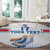 Iceland Basketball Custom Round Carpet White Style