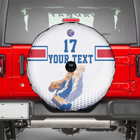 Iceland Basketball Custom Spare Tire Cover White Style