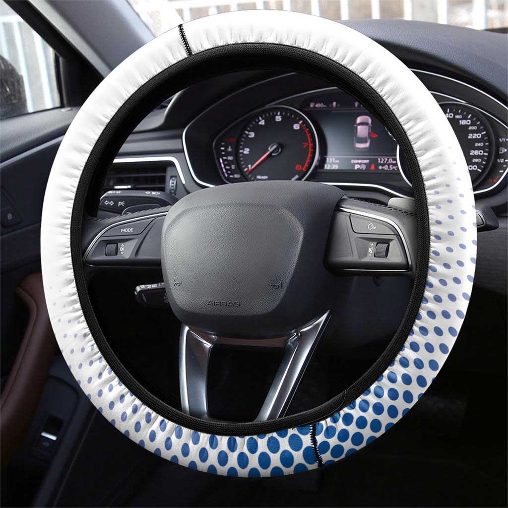 Iceland Basketball Steering Wheel Cover White Style