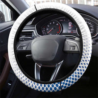 Iceland Basketball Steering Wheel Cover White Style