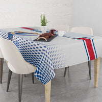 Iceland Basketball Custom Tablecloth White Style