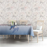 Iceland Basketball Custom Tablecloth White Style