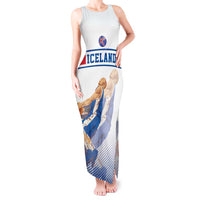 Iceland Basketball Custom Tank Maxi Dress White Style