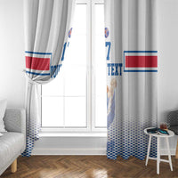 Iceland Basketball Custom Window Curtain White Style