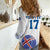Iceland Basketball Custom Women Casual Shirt White Style