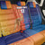 Custom Scotland and Australia Rugby Back Car Seat Cover Wallabies Thistle Together