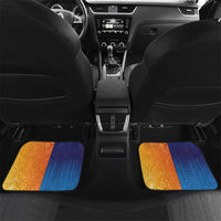 Custom Scotland and Australia Rugby Car Mats Wallabies Thistle Together