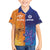 Custom Scotland and Australia Rugby Family Matching Off Shoulder Maxi Dress and Hawaiian Shirt Wallabies Thistle Together