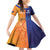 Custom Scotland and Australia Rugby Family Matching Off Shoulder Short Dress and Hawaiian Shirt Wallabies Thistle Together