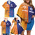 Custom Scotland and Australia Rugby Family Matching Off Shoulder Short Dress and Hawaiian Shirt Wallabies Thistle Together